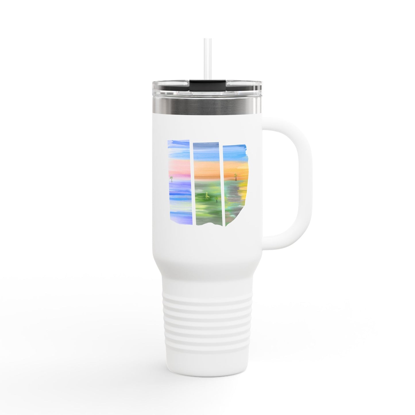 Palm springs Travel Mug | 40oz | Perfect for Adventurers & Daily Commutes